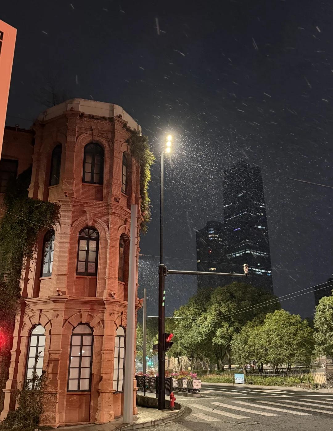 已经十几年没下雪的上海突然飘雪
下雪的上海 下雪的日子 2026年
上海的小伙伴