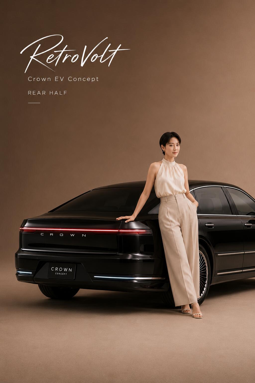 刷到皇冠EV Concept瞬间心动，这不就是老皇冠电动化该有的样子？没有浮夸线