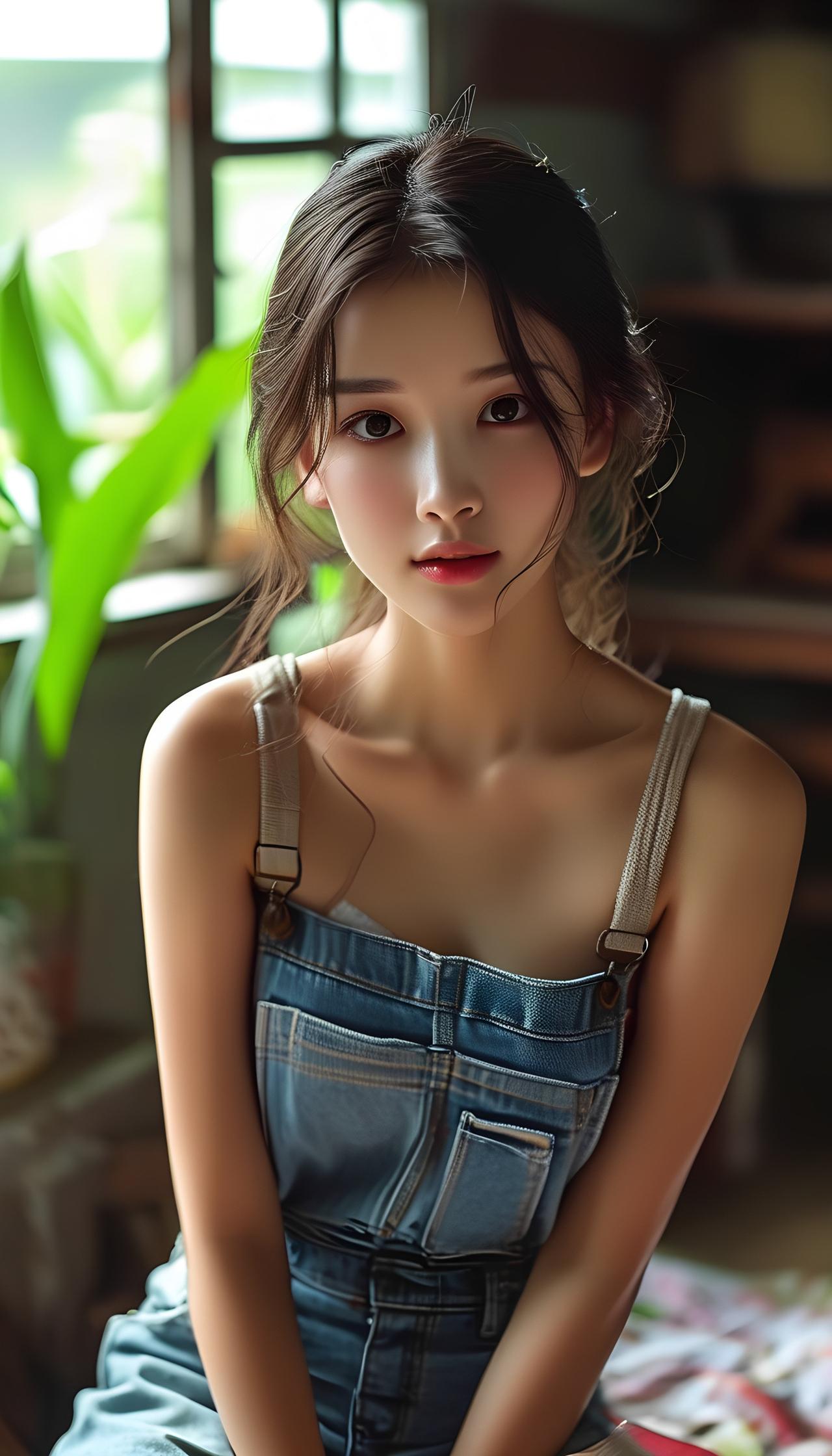 #清纯甜美
