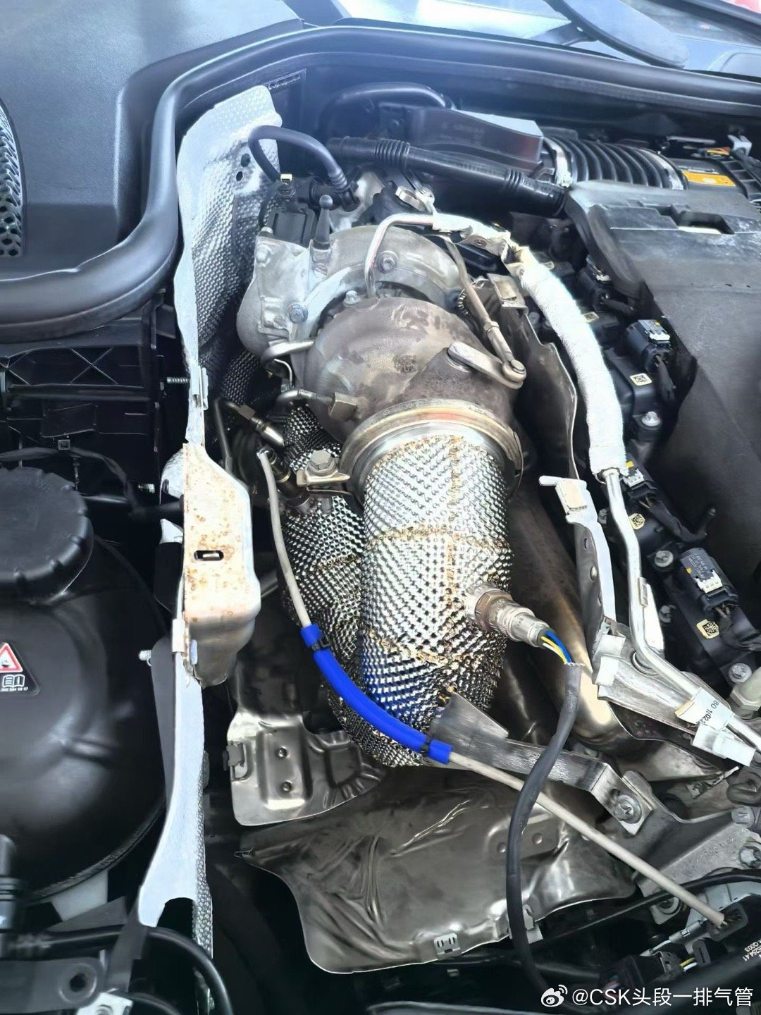 奔驰AMG GT50  声浪补品·CSK隔热头段200目 