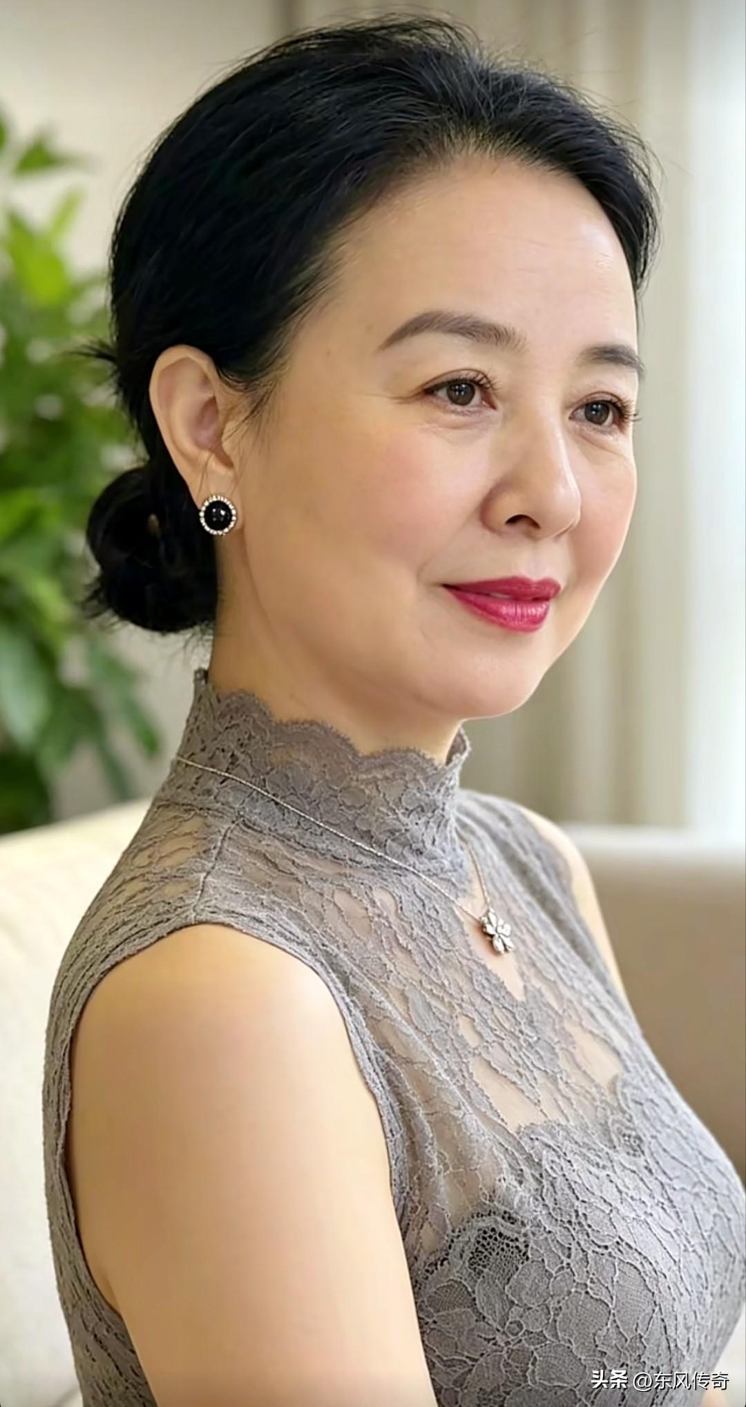 这是我的媳妇，说是媳妇其实一点也不恰当，因为她已经55岁的。我也根本对她一点好感