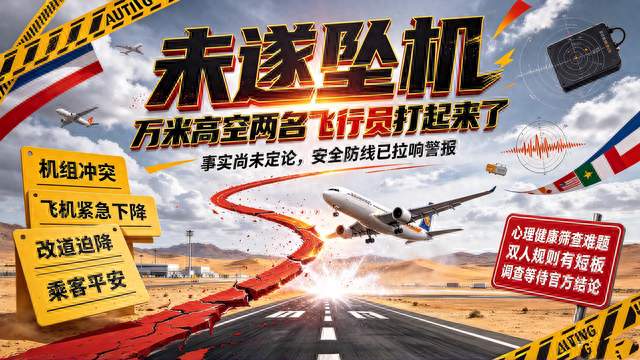 万米高空两名飞行员打起来了：这场未遂坠机，防线守住了吗？