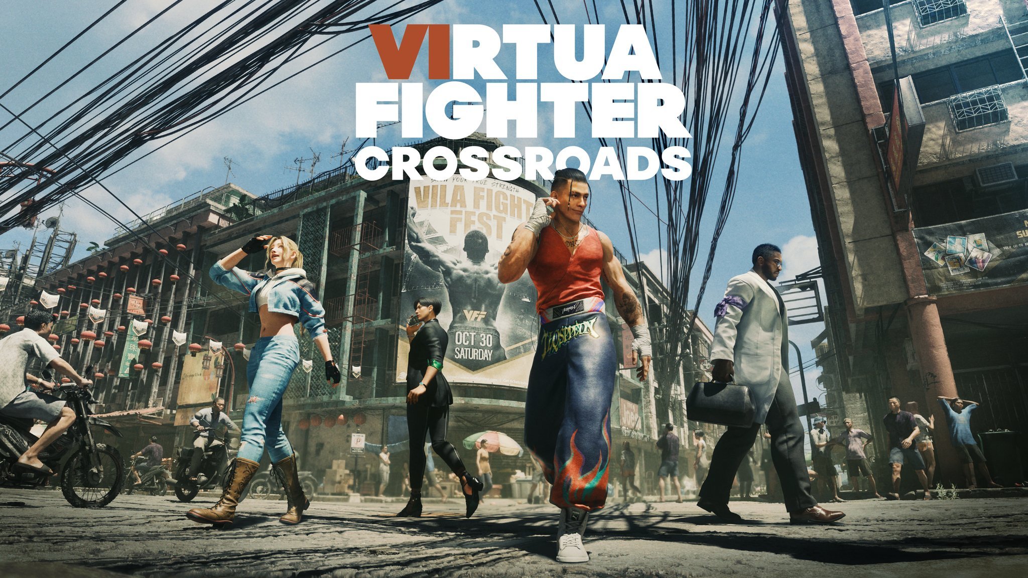 vr战士crossroads 《VR战士 Crossroads》剧情模式的4位主