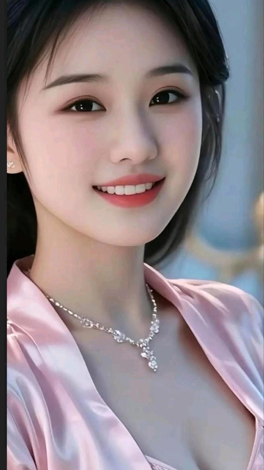 这位小姐姐真漂亮，微笑好迷人！