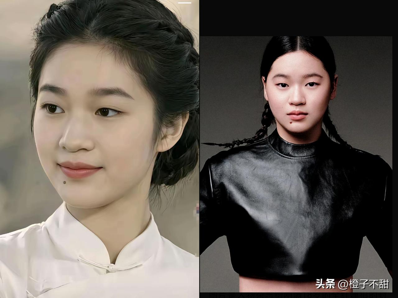 不夸张地说，
全红婵这张照片真的太有福气了！
干干净净，眉眼舒展，笑容特别治愈，