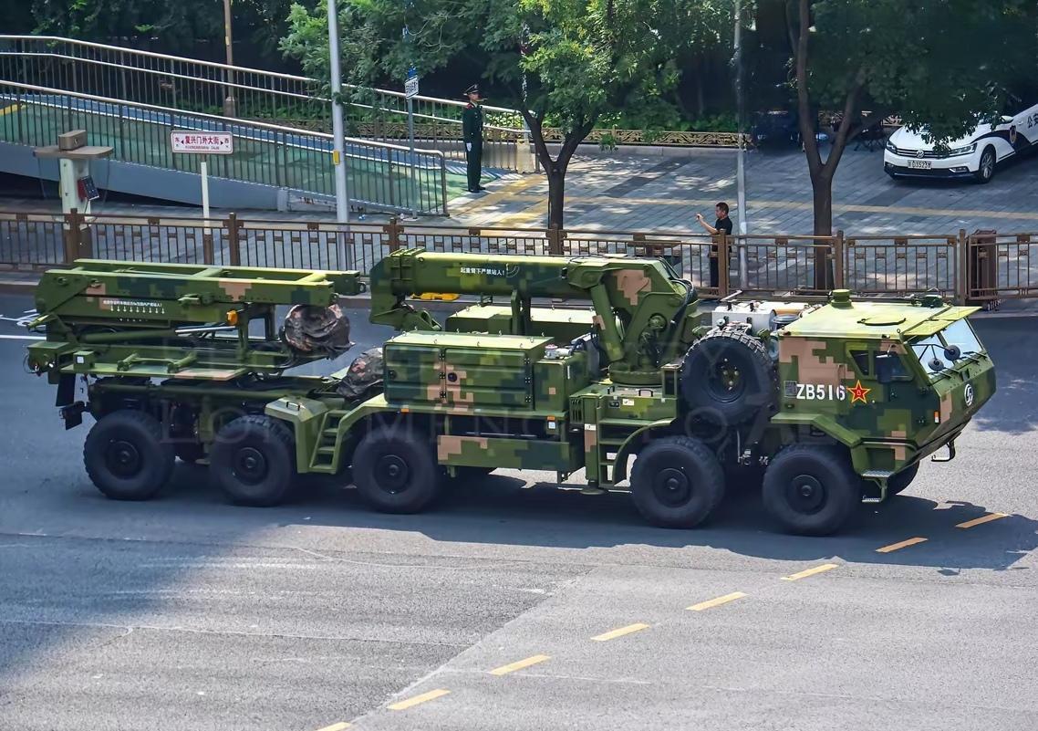 HMV3高机动战术军卡衍生的10×10后勤保障车型