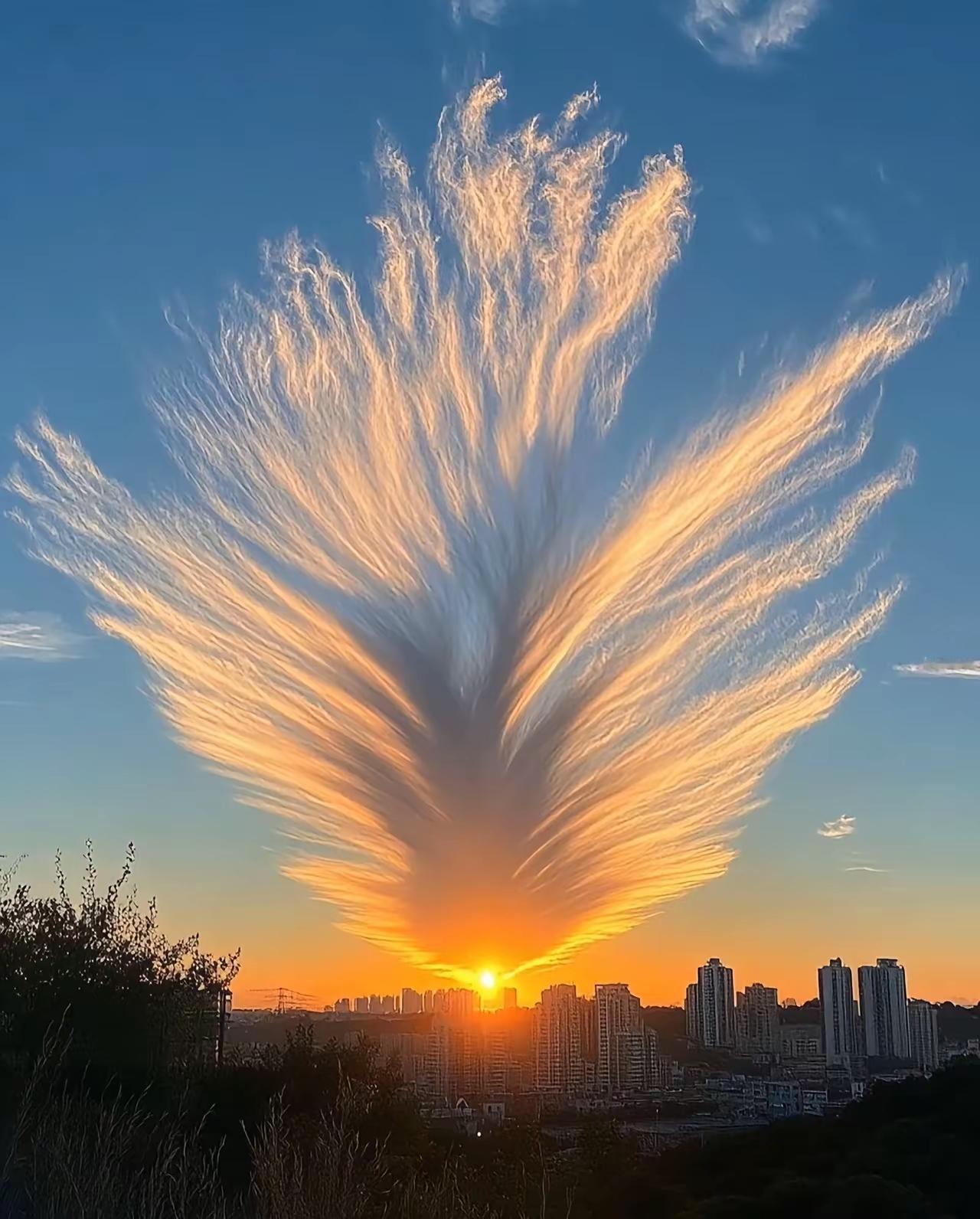 换个口味，看看美丽的霞光