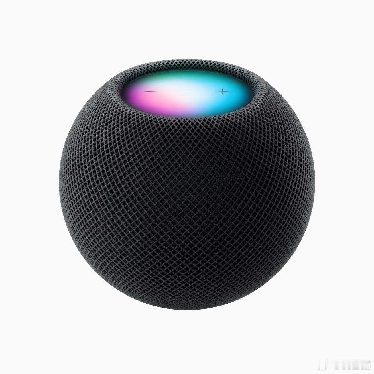 苹果今晚发布了一款新品——午夜色 HomePod mini ​​​