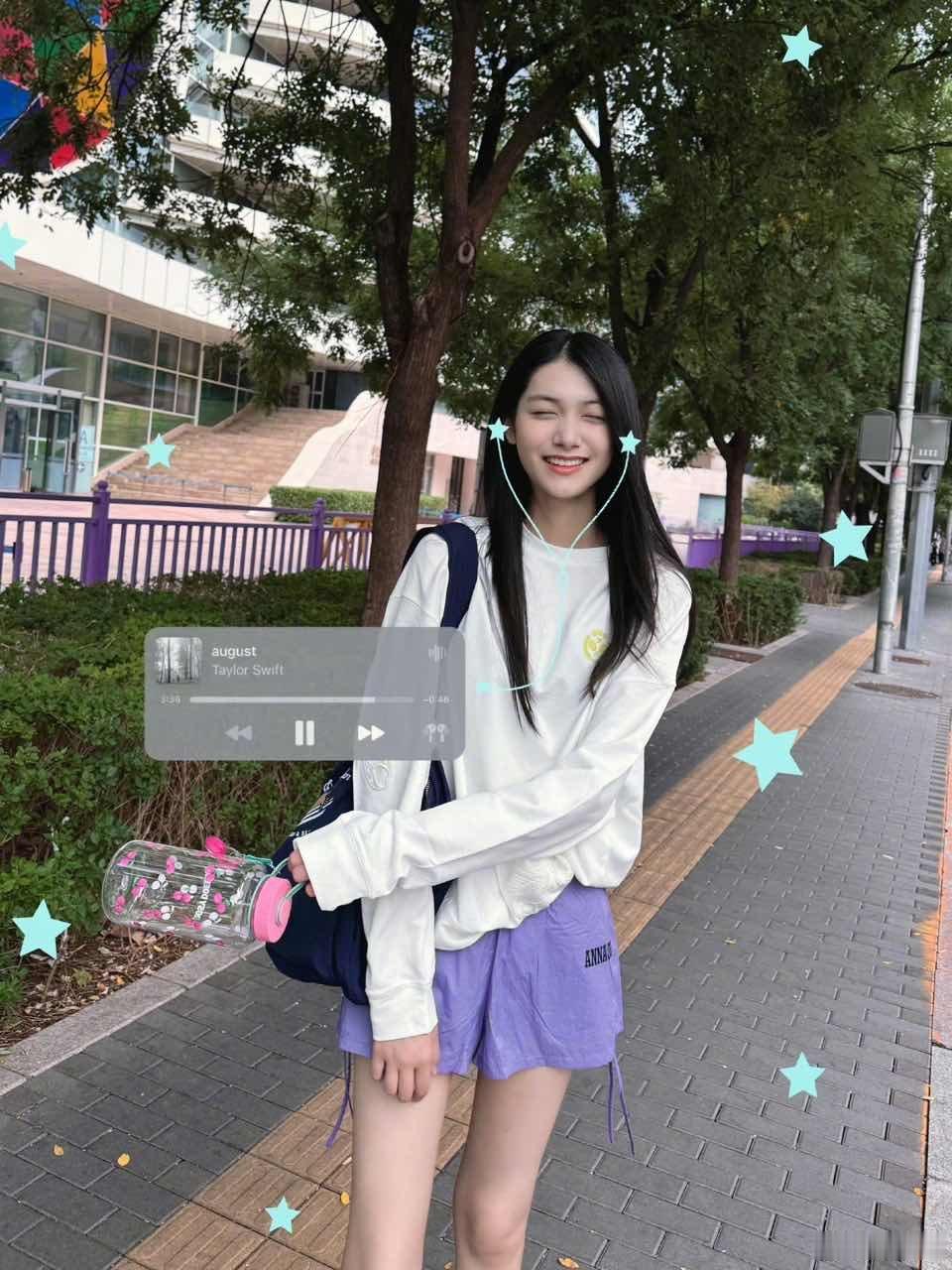 张籽沐记录开学照张籽沐一年级到大一开学照 从小可爱到大[么么哒][么么哒] ​ 