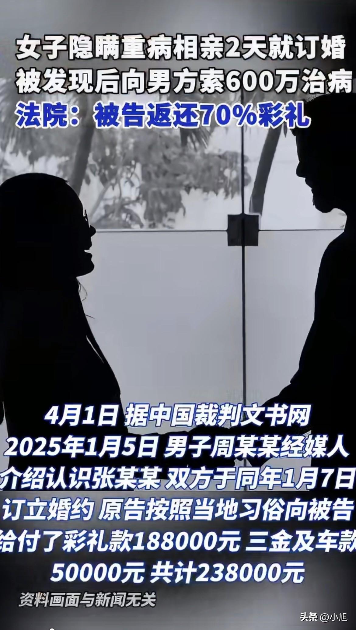 “论婚检的必要性和重要性”，2025年1月5号，周某某经媒人介绍，认识了张某某。
