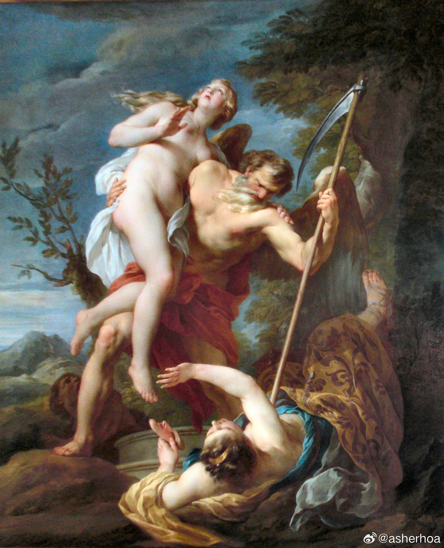 西洋历史文化鱼缸历史知识 法国画家François Lemoyne（1688-1