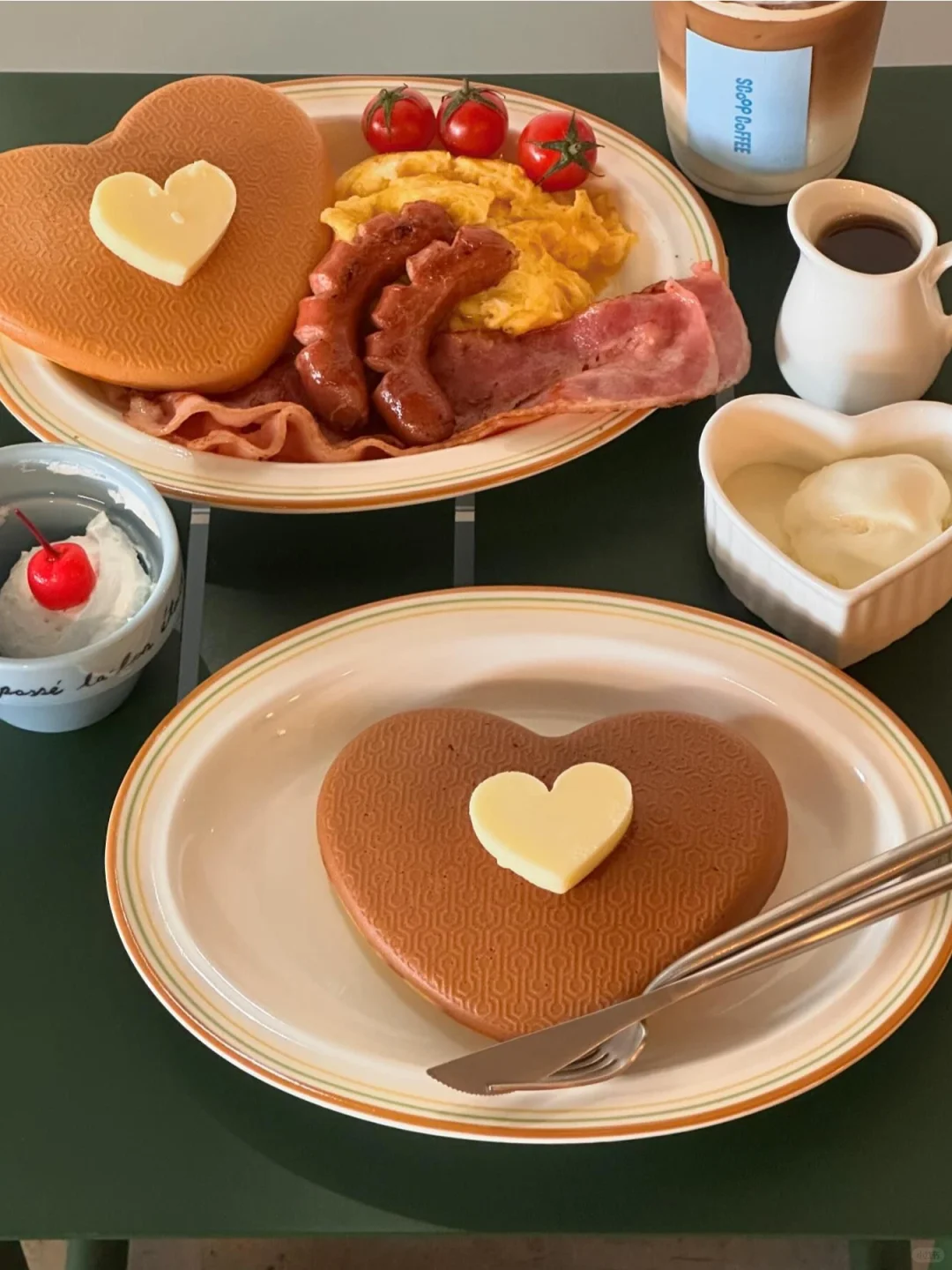 🇯🇵东京吃到了人生爱心早餐