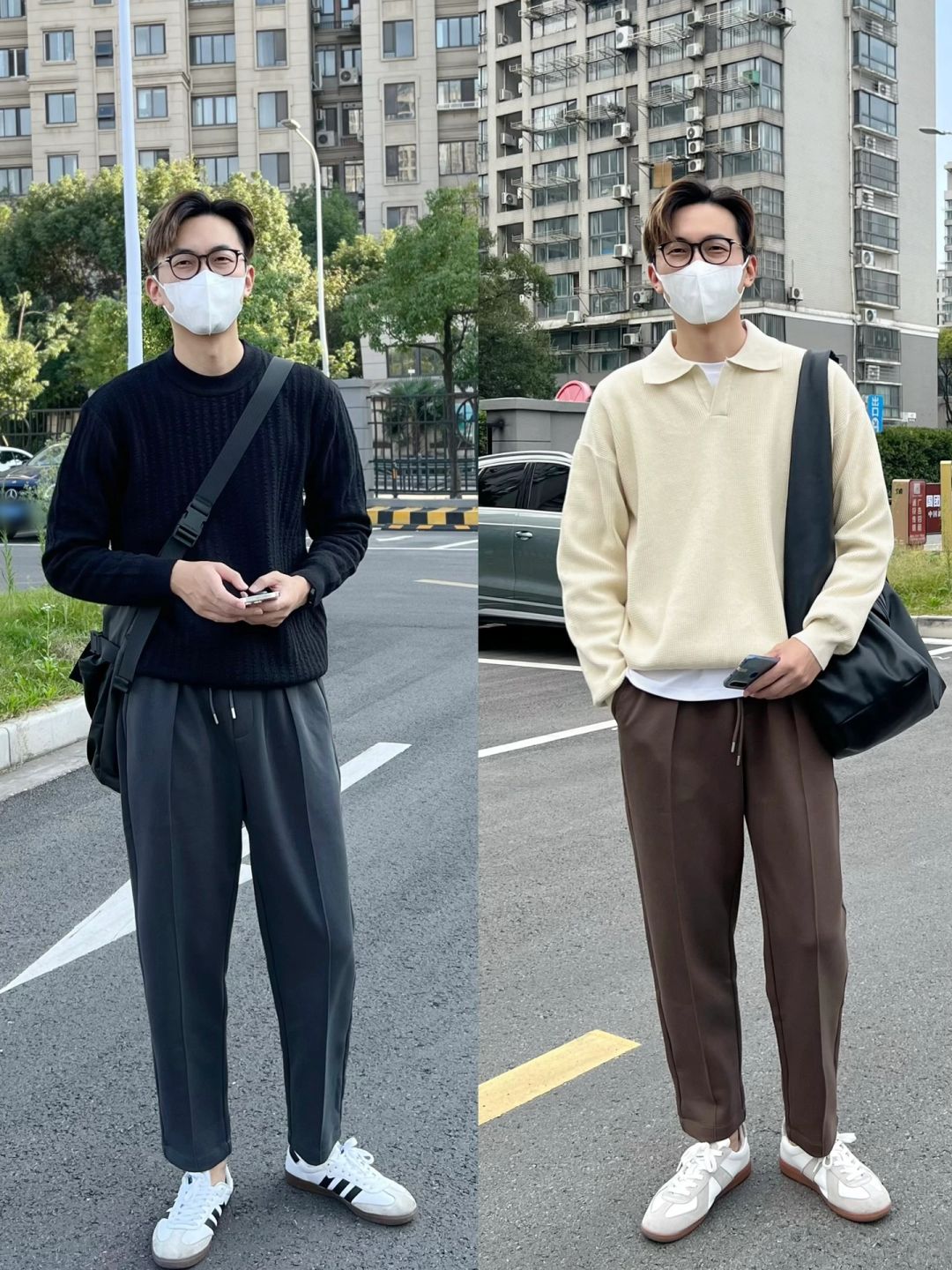 清爽干净的秋冬毛衣穿搭谁不爱呢