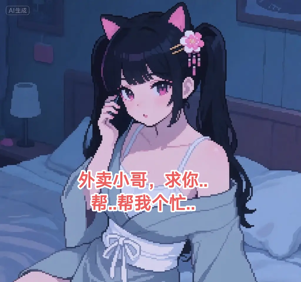 外卖小哥深夜，接到女子的饥饿电话…..