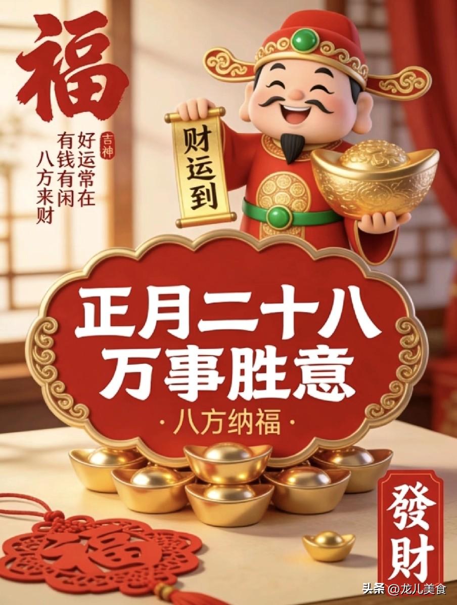 正月二十八处于惊蛰后、春分前，是春耕备耕的关键节点，民间还流传着花姑节、仓神诞辰