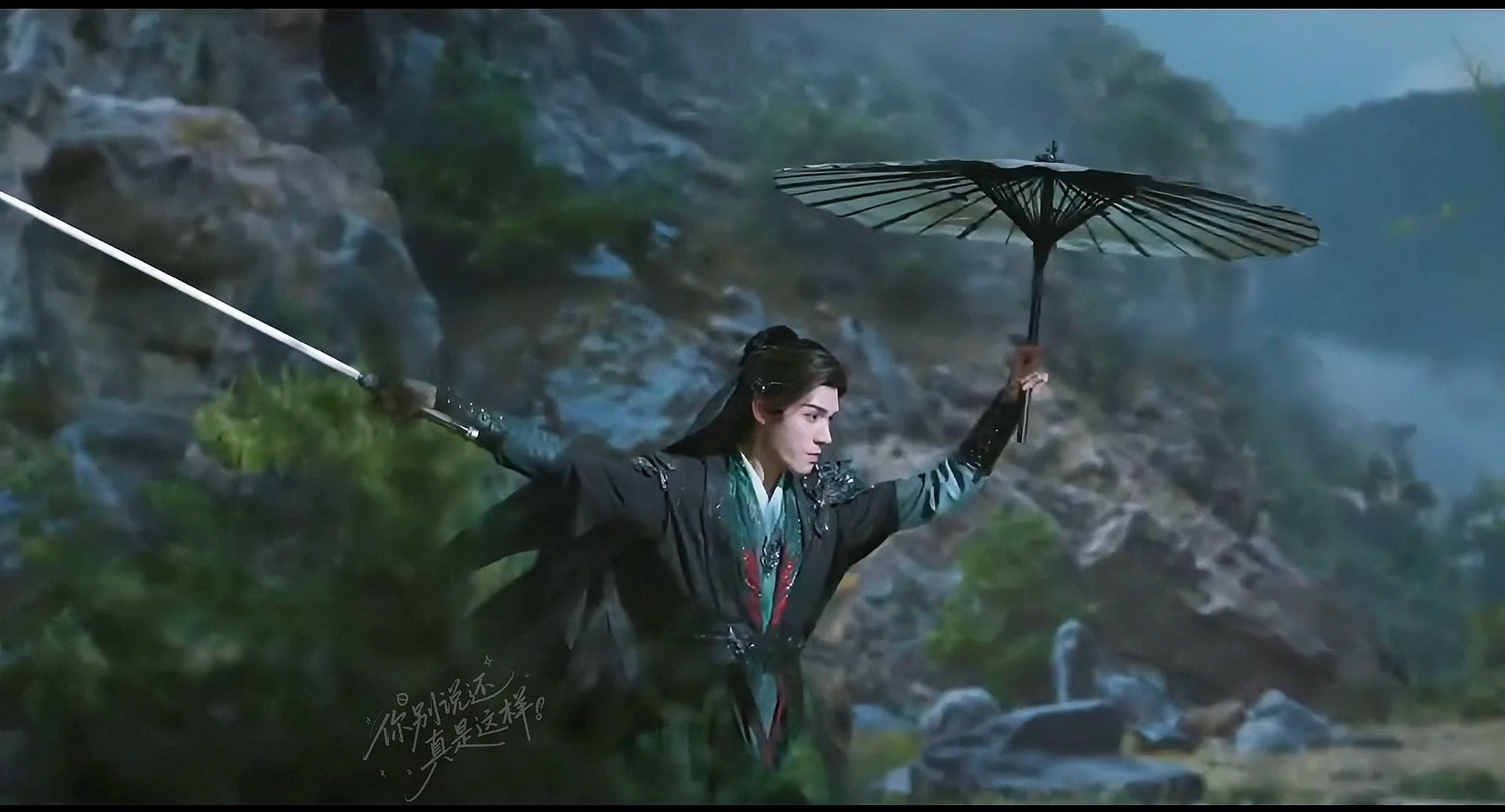 苏暮雨执伞杀人更是丝滑优雅且淡淡的ᗜ _ ᗜ暗河传龚俊苏暮雨 ​​​