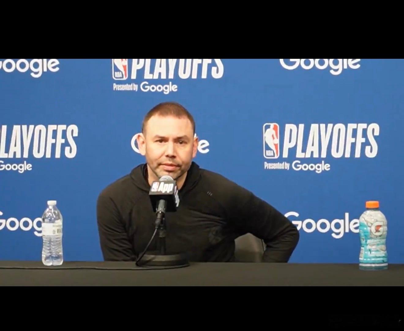 记者：我知道你经历过几次抢七大战，但就目前的局势来看，让他们为第四场做好准备是你