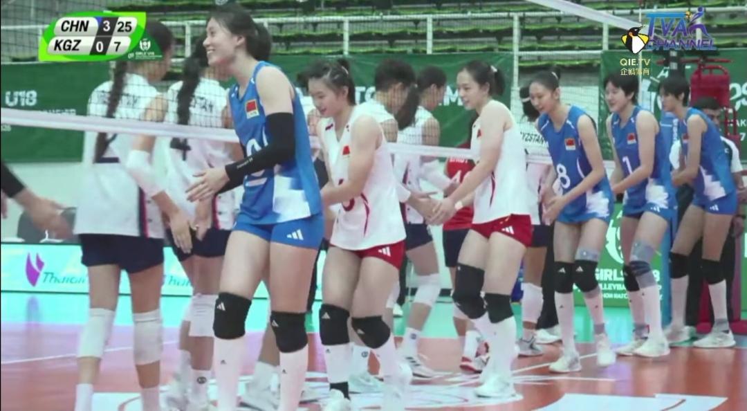 U18中国女排14人全员亮相首场亚锦赛！


U18女排亚锦赛在泰国举行

U1
