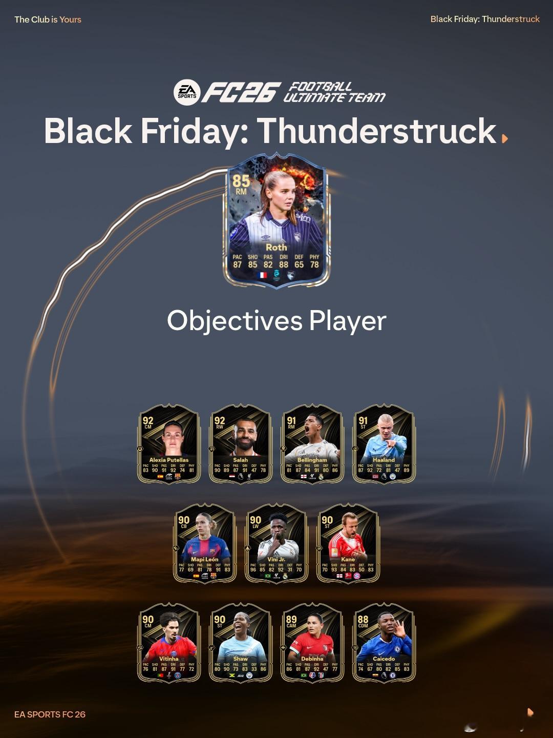 11月27日新增目标：• 黑色星期五：雷霆出击每日登录完美主义者• 雷霆来袭！F