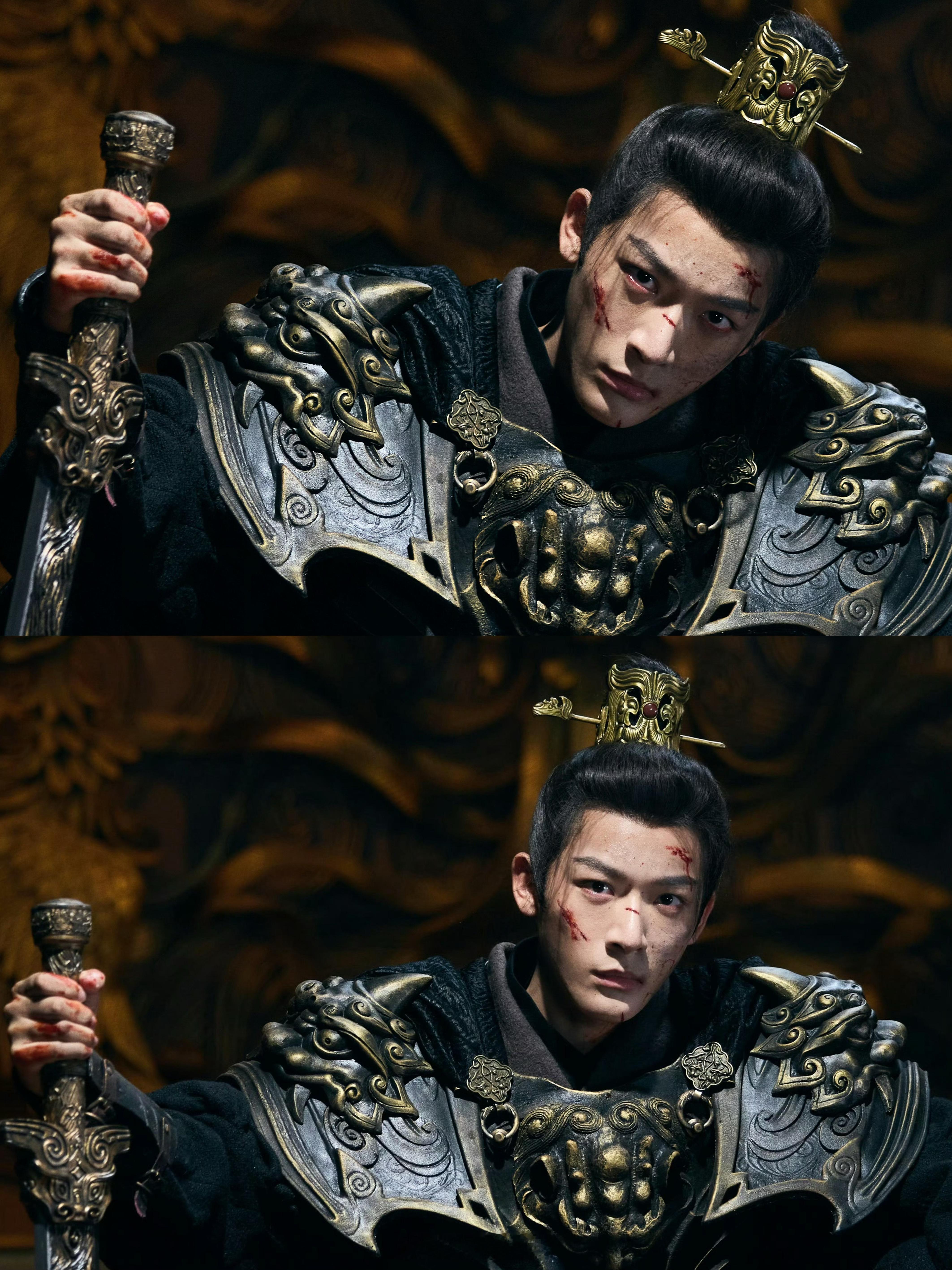 #玱玹真要碎了# 玱玹满满的破碎感！好能get到张晚意的眼技～[泪] ​​​