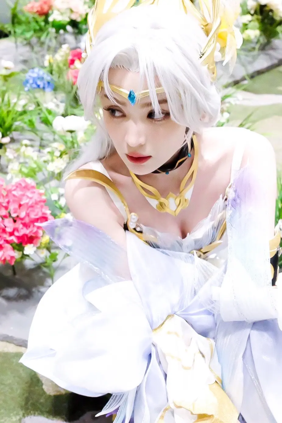 娜扎。