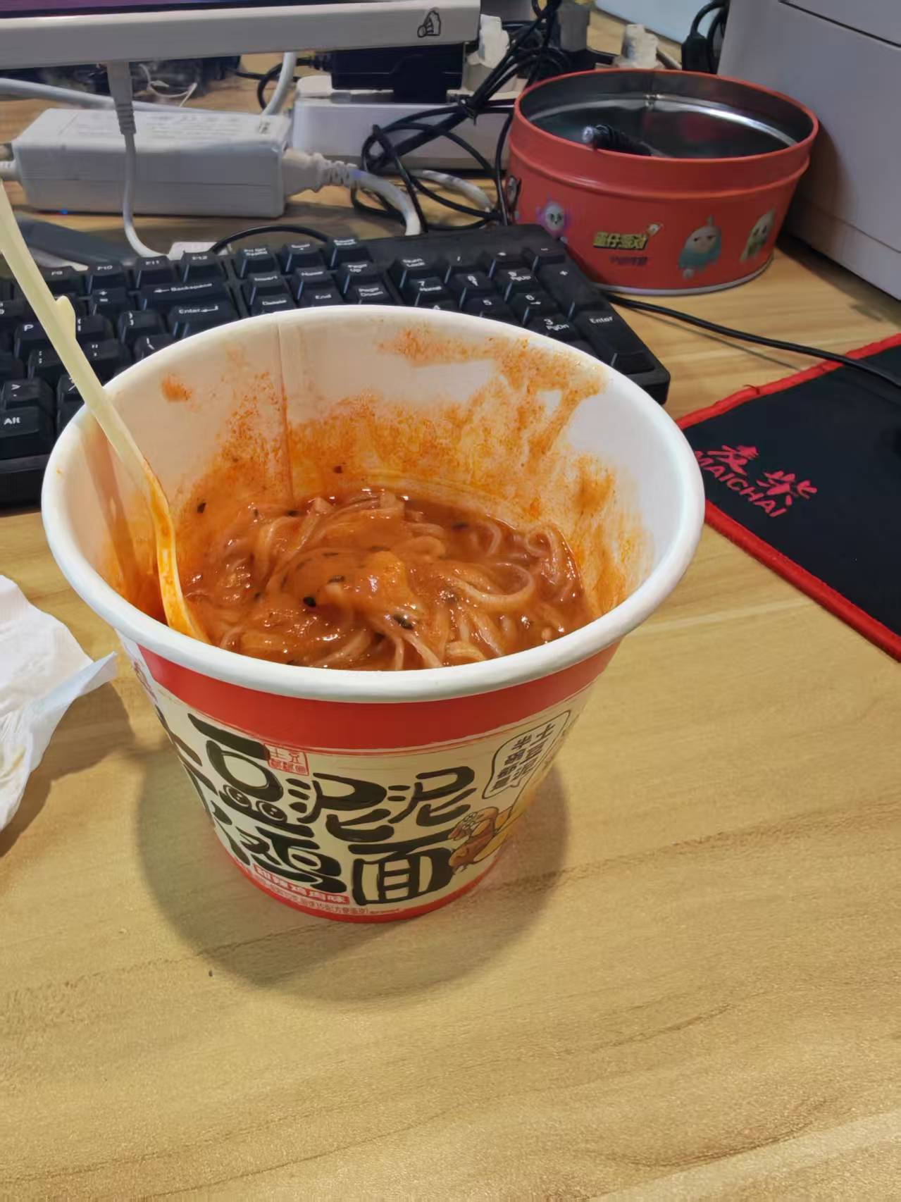 好想来测评阿宽土豆泥泥火鸡面，面偏硬，水加到刻度线土豆泥不成形较稀，两者口感冲突