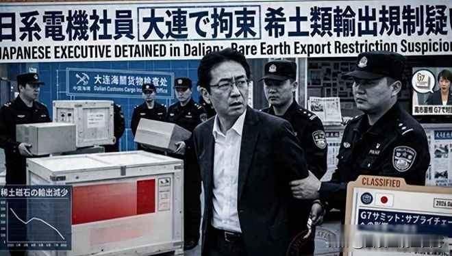 日本电视台披露抓人过程，2名日企高管反复拆磁铁，把中方海关当瞎子！

日本电视台