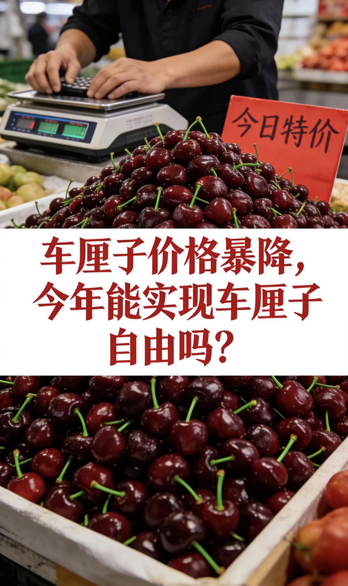 车厘子价格暴降