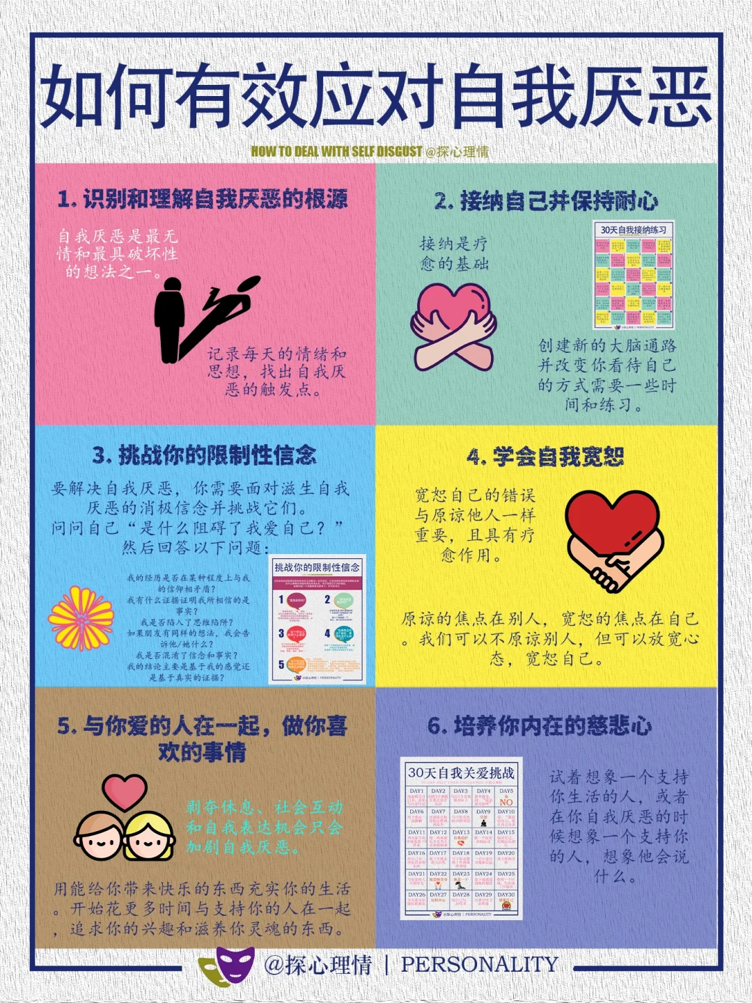 如何有效应对自我厌恶