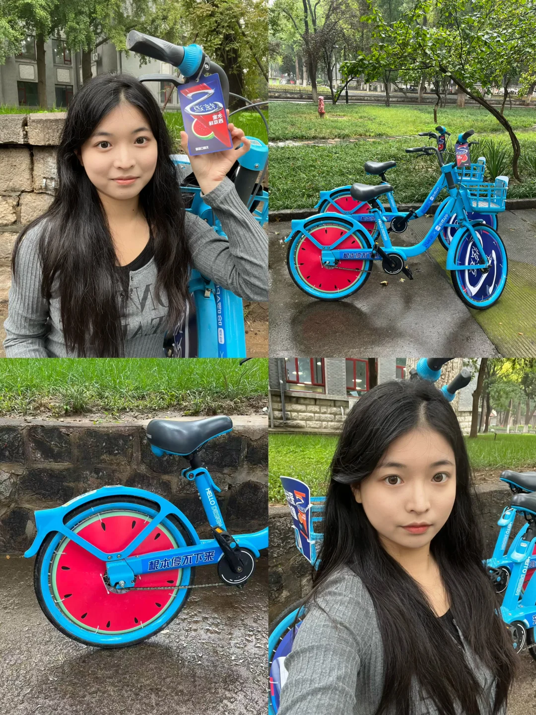 山大｜骑定制车去实习，开启元气满满新一天🥰