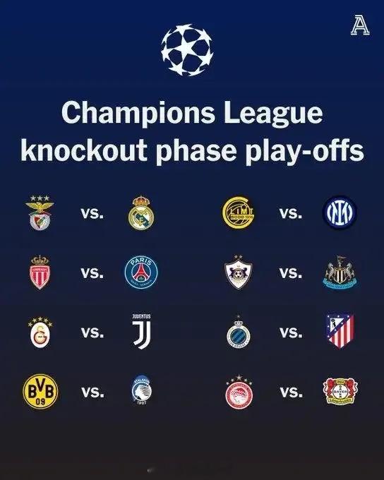 欧冠抽签足球 1月30日晚，2025-26赛季欧冠淘汰赛附加赛抽签仪式在欧足联位