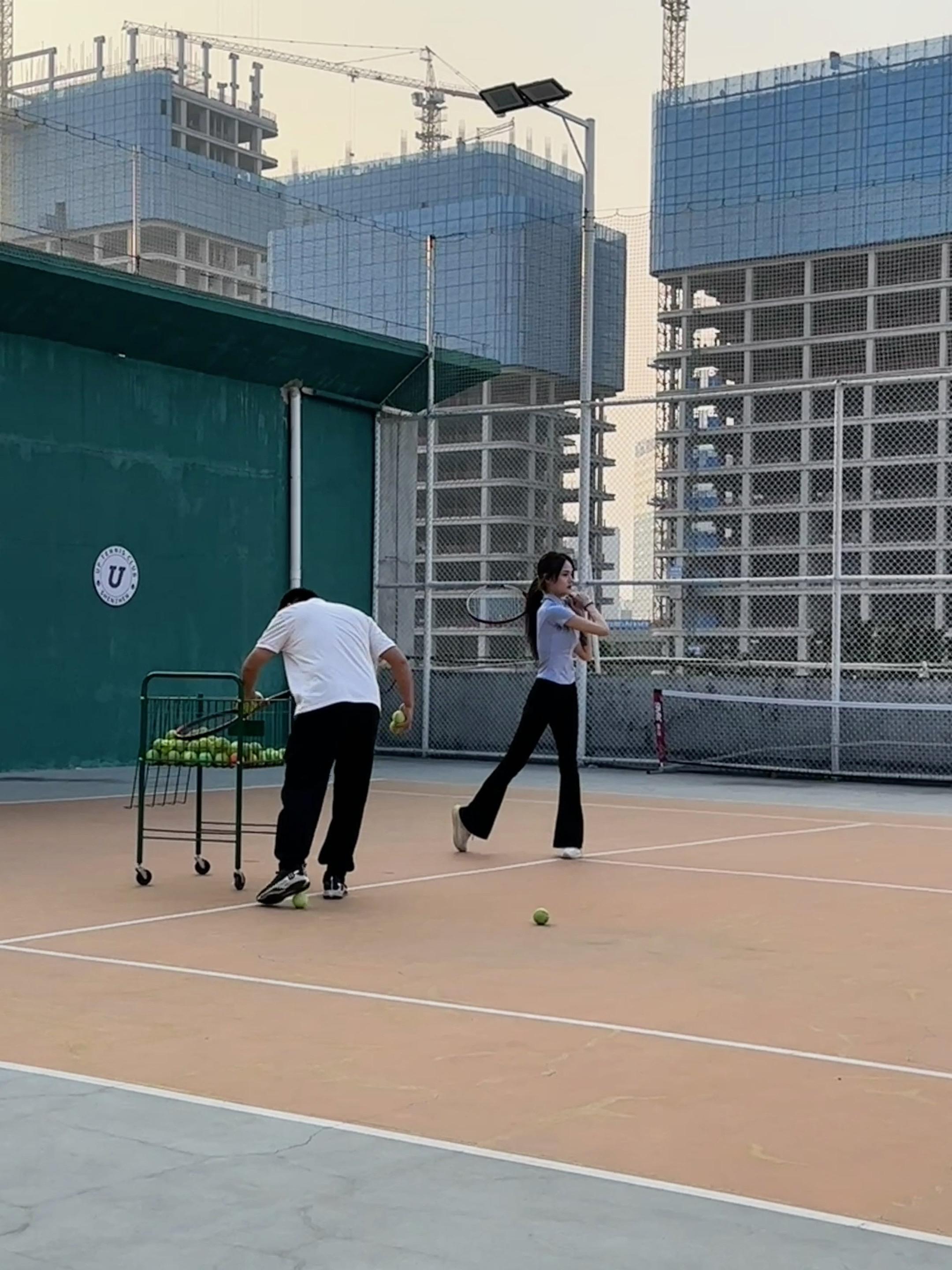 我球捡的不错🎾