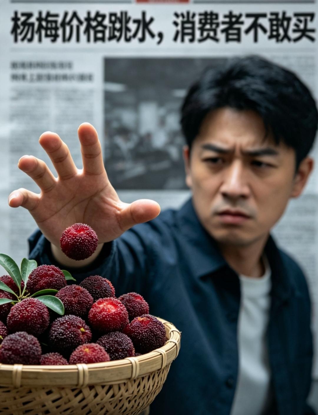 从30元跌到8毛！一颗毒杨产生的危机，
杨梅大批烂在田间，果农一年生计付诸东流，