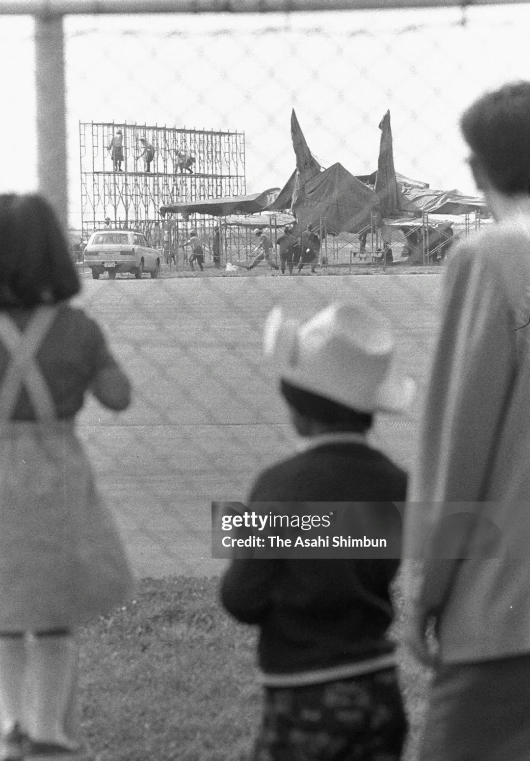 别连科事件，日本媒体拍摄角度