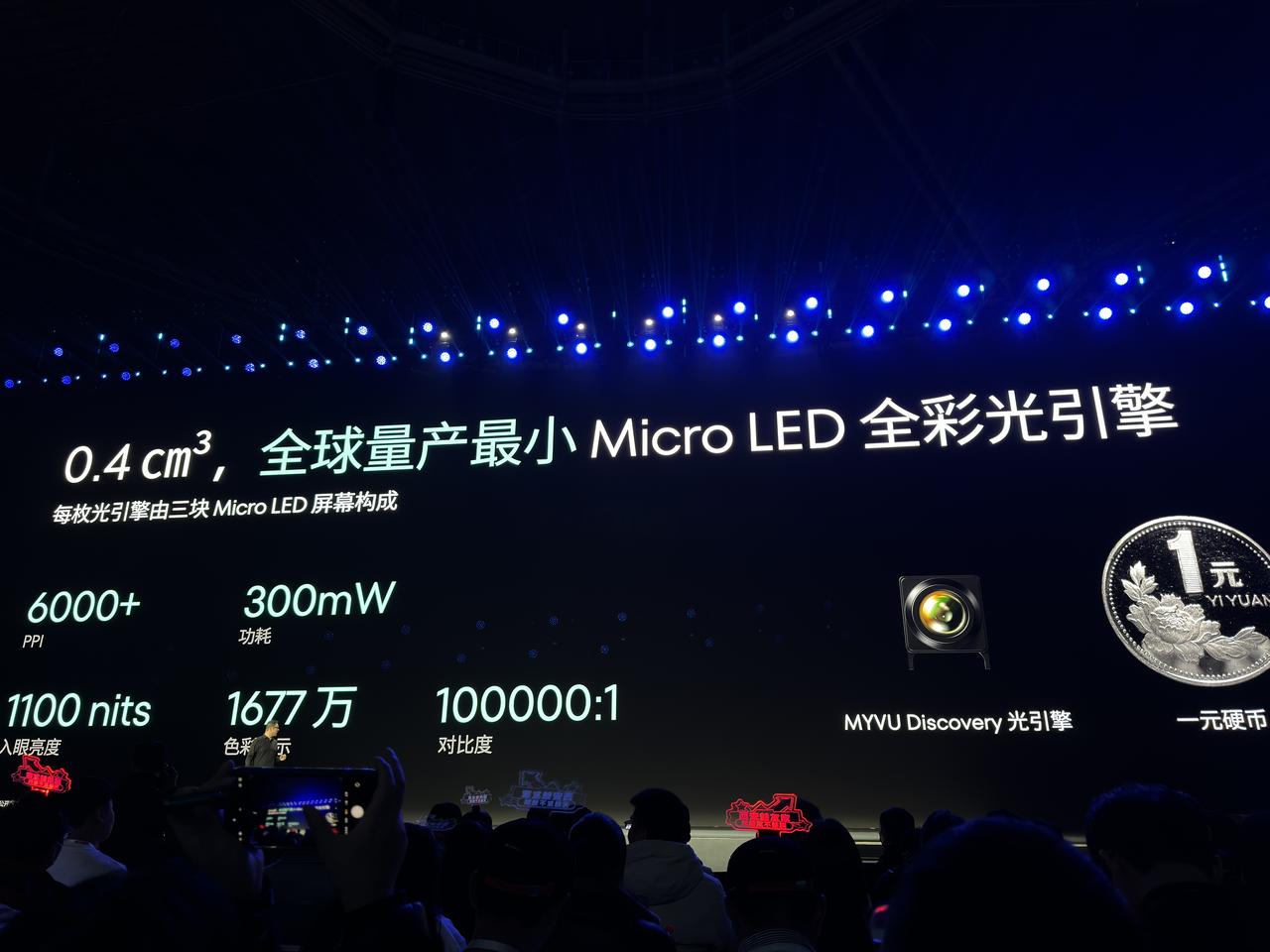 硬件方面，用了Micro LED屏幕，轻量化镜片，71g，眼镜也有骁龙芯片，大计