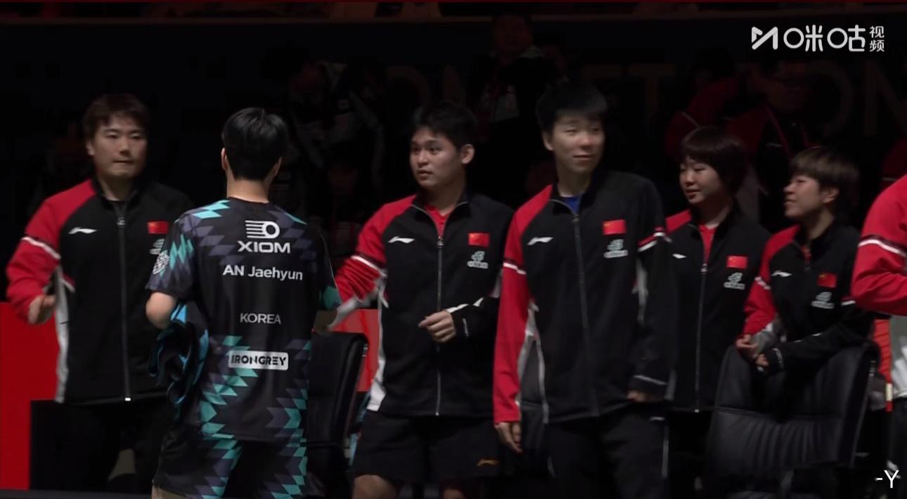 2025混合团体世界杯循环赛中国8-0韩国林诗栋/蒯曼3-0金娜英/朴康贤（11