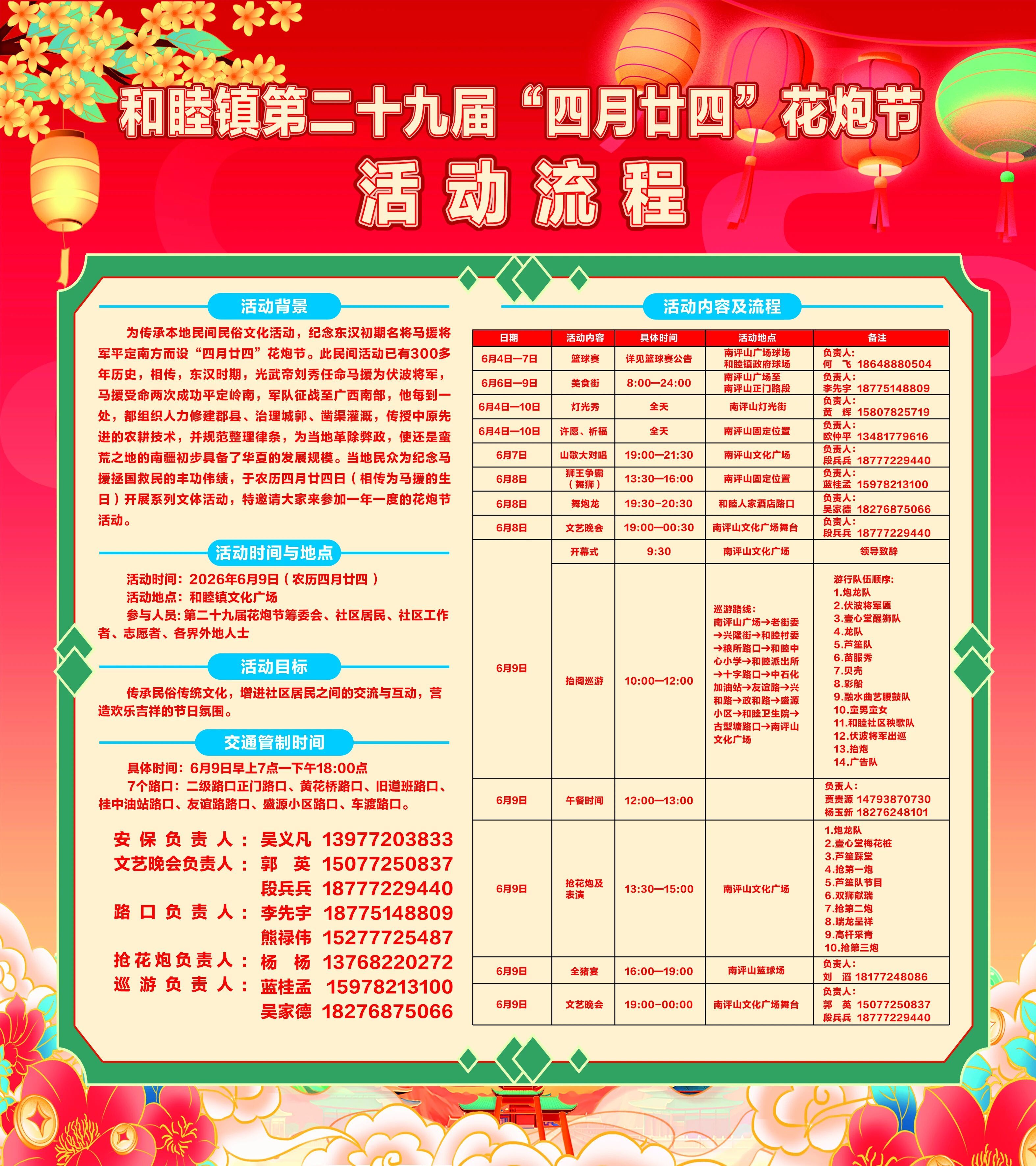 柳州和睦第二十九届花炮节柳州和睦花炮节柳州文化知道6月8日（农历四月廿四），柳州