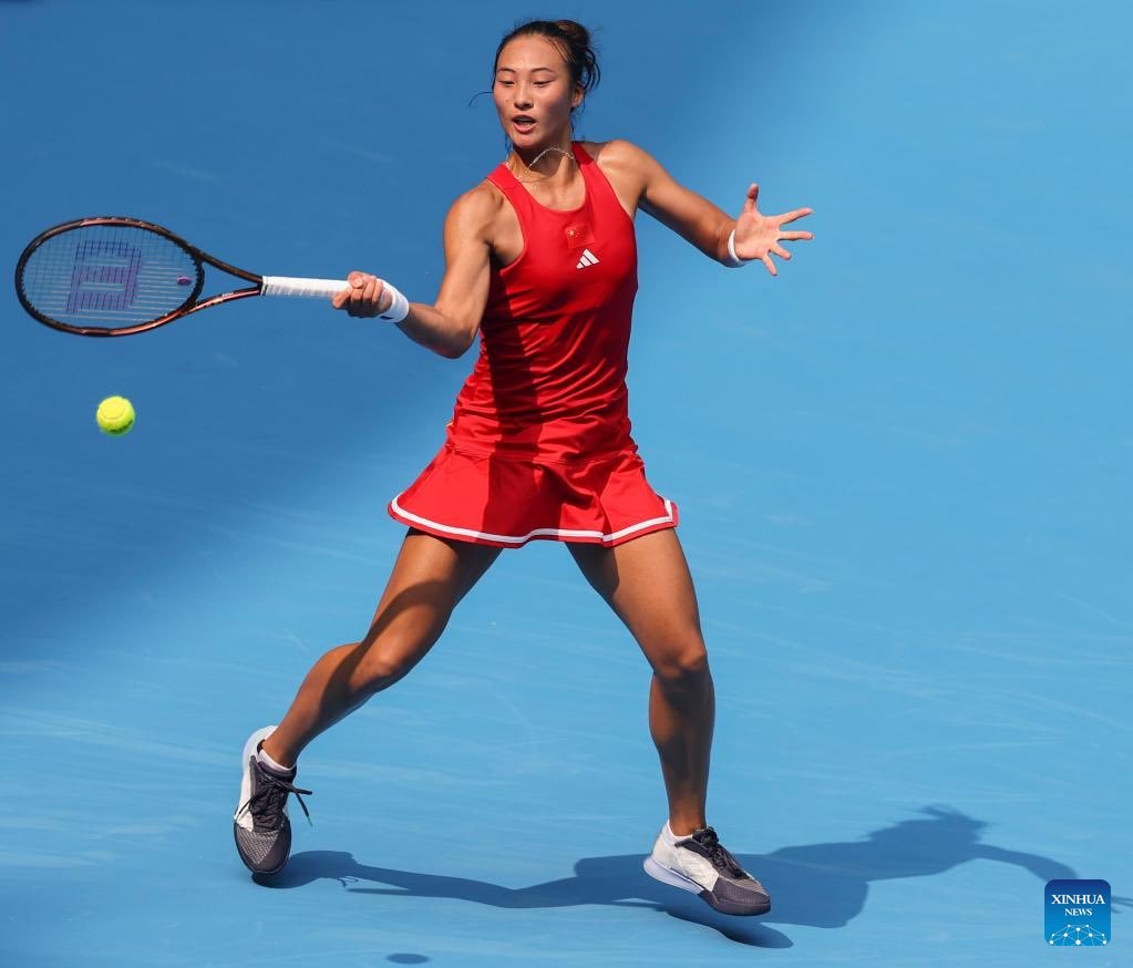 #郑钦文首进亚运网球女单决赛##朱琳首进亚运会网球女单决赛#  和会师网球女单决