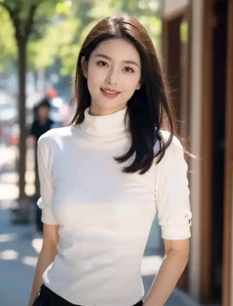 她如同一股清新的风，00后的她，干净舒服的气质仿佛与生俱来。图书馆的偶然一瞥，他