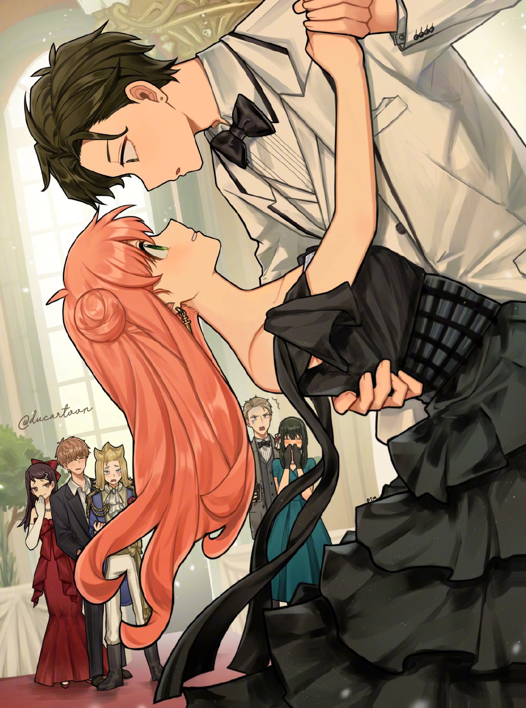 间谍过家家 Dugar 老师画的次瓜小情侣真的很好吃