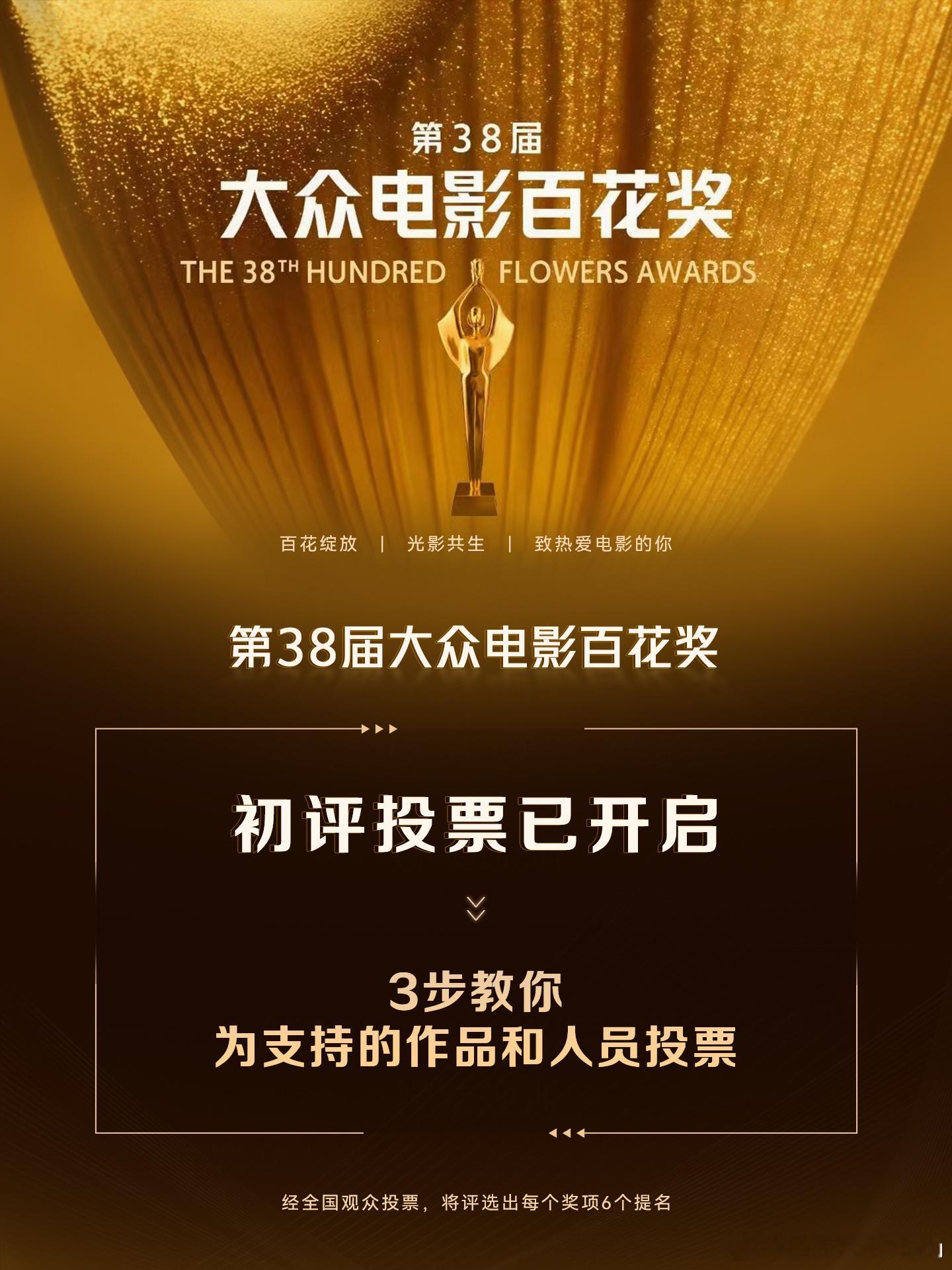 百花奖大众投票正在进行第38届大众电影百花奖初评投票正在进行中，哪一部影片让你百