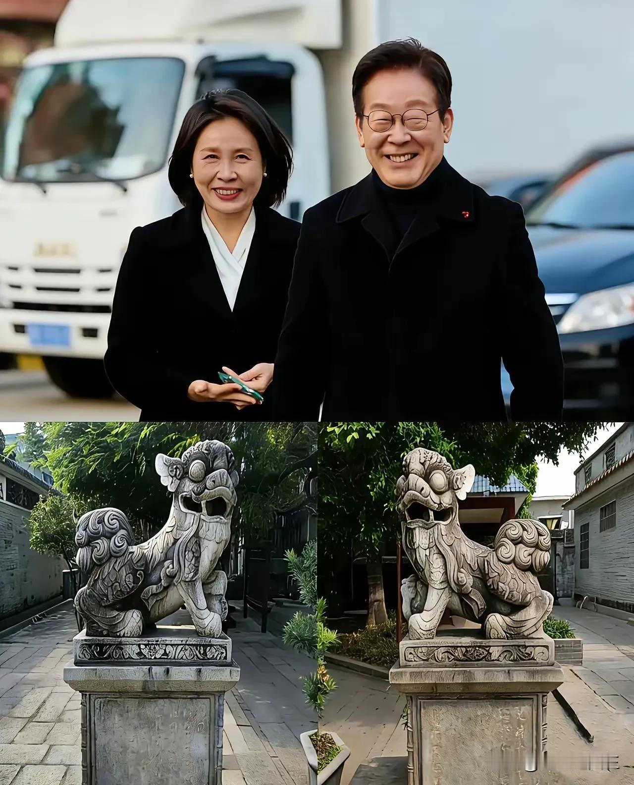 李在明这波操作，直接把“攻心”玩到了天花板！

出访中国，别人带高丽参、泡菜，他