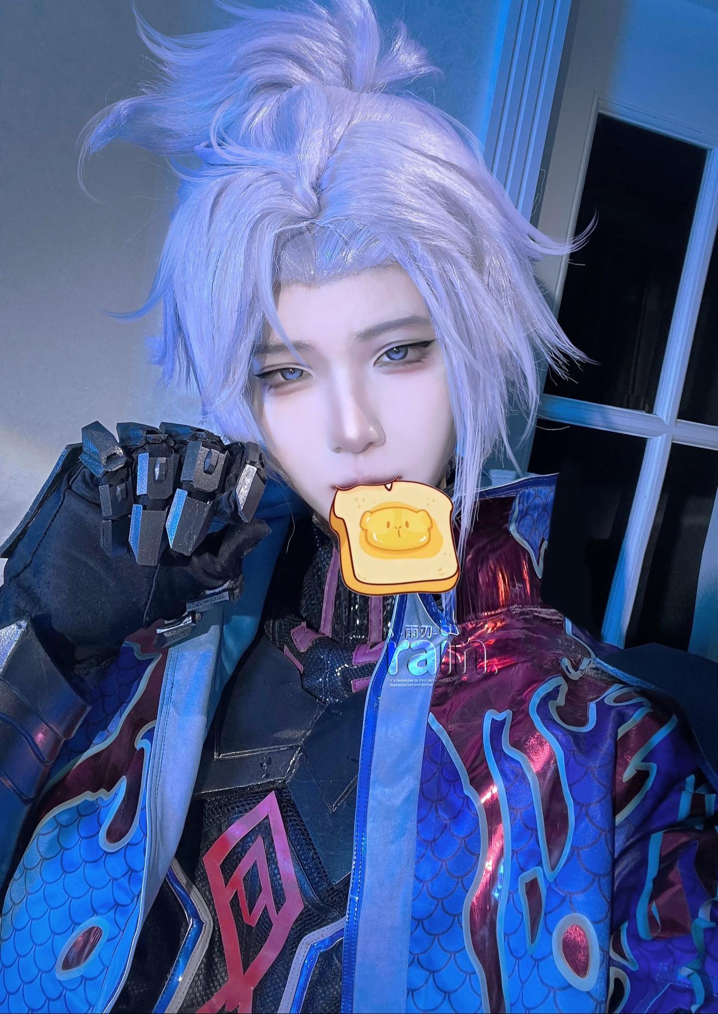 这个马可会修补我的大门牙哒哒哒哒。