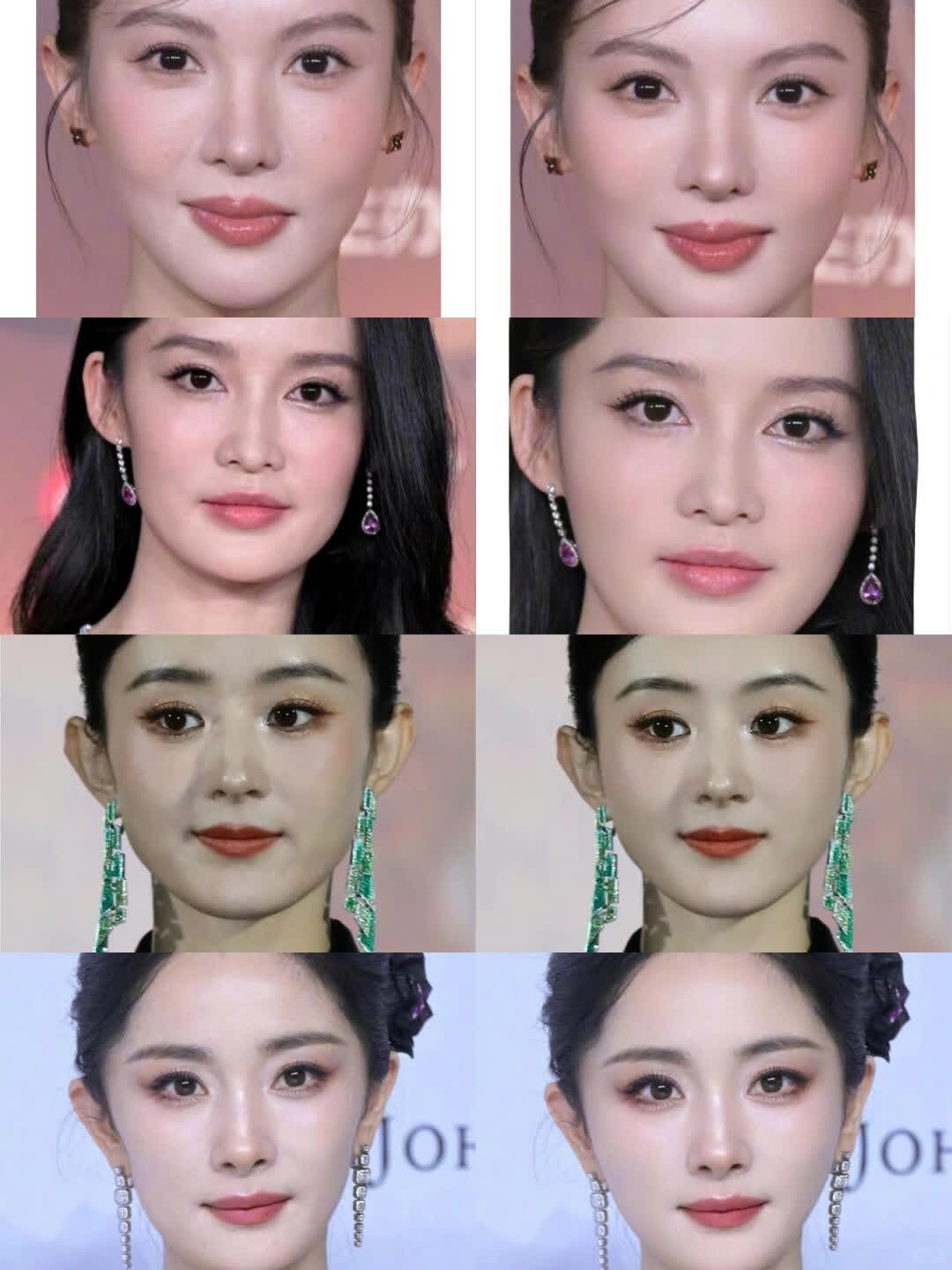 还原明星美貌 赵丽颖杨幂李沁 