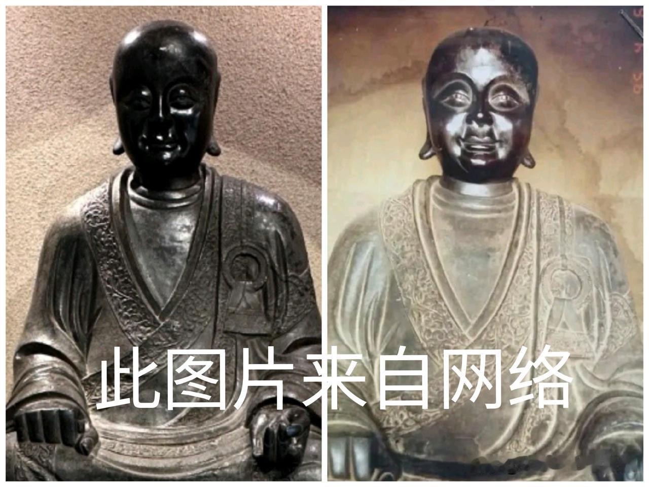 铜佛像在今夏热度很高，观复铜罗汉对比海南五公祠失窃普庵祖师像！

根据本人对比两