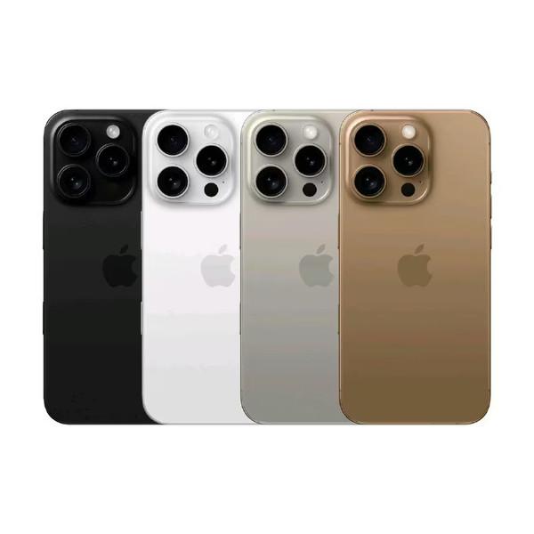 [机智][思考]iPhone 16 Pro四大钛色全曝光！你最喜欢哪个颜色？

