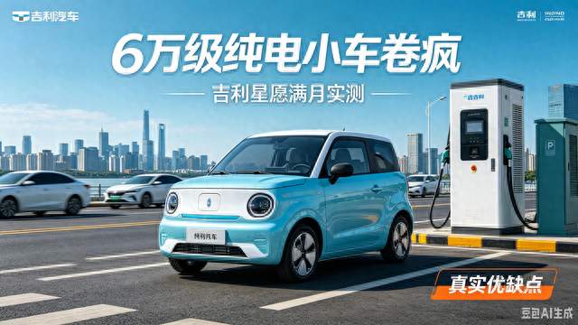 吉利星愿实测一个月！6万级纯电小车到底值不值得买？