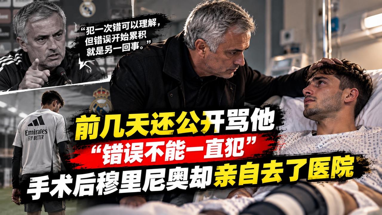 穆里尼奥最狠的地方，不是骂人：场外我可以狠狠干你，真出事了我还是去医院看你

穆