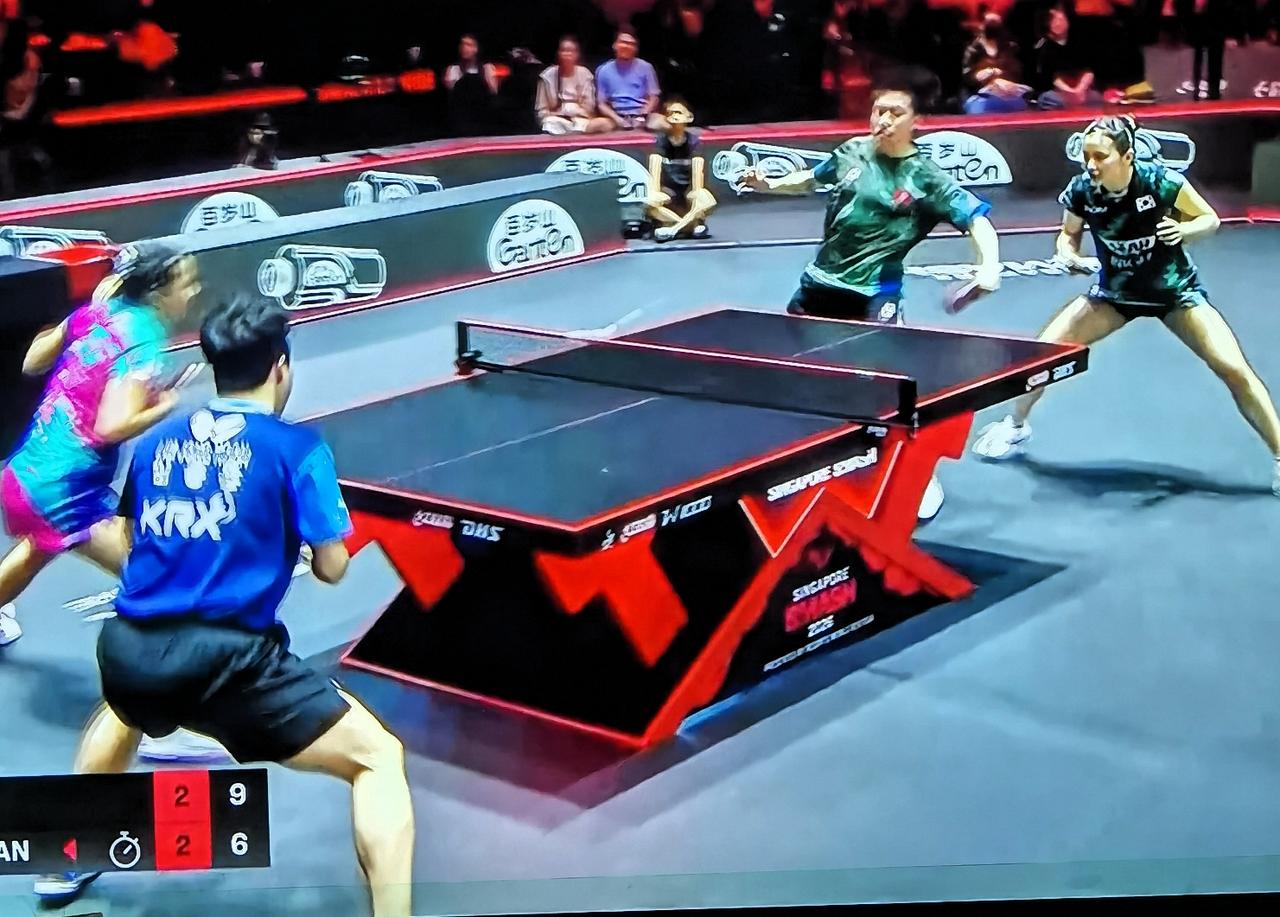 2026 WTT大满贯新加坡站大满贯最新消息： 
混双四强战激烈进行中：
 第一