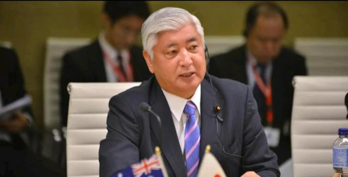 共同社消息，当地时间20日，日本防卫省宣布，防卫大臣中谷元，已于19日率团出访土